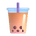 Emoji čaja sa mehurićima u aplikaciji Teams