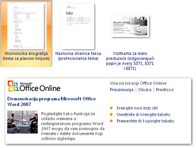 Office 2007 application Spotlight