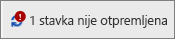 Status field showing failed upload