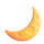 Emoji med månskära i Teams