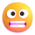 Emoji med grimaserande ansikte i Teams