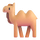 Emoji med två knölade kameler i Teams