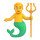 Emoji för Teams merman