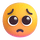 Emoji för vädjande ansikte i Teams