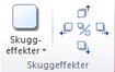 Gruppen Skuggeffekter på fliken Bildverktyg i Publisher 2010