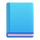Emoji med blå bok i Teams