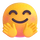 Emoji för teams som kramar ansikte