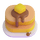 Emoji med pannkaka i Teams