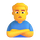 Emoji för Teams-man som poutar
