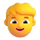 Emoji med leende pojke i Teams