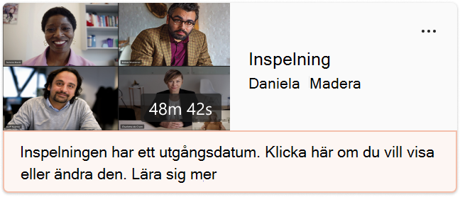 Utgångsinspelning chiclet