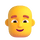Emoji för teams-man skallig