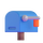 Emoji för stängd postlåda i Teams