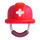 Emoji med räddningshjälm för Teams
