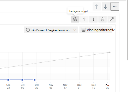 Uppdatera till befintlig widget skärmbild