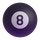 Emoji med lag med åtta bollar