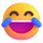 Emoji för lag som gråter av skratt