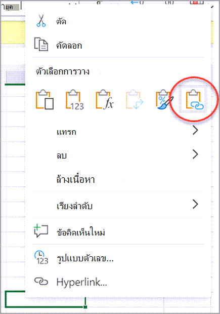 สร้างสกรีนช็อตลิงก์เวิร์กบุ๊ก two.png เวอร์ชันเดียว