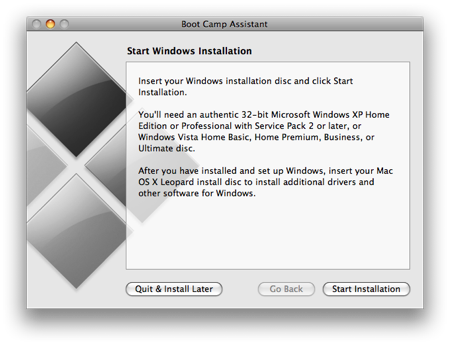 create a bootable installer for windows from mac