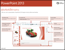 คู่มือเริ่มต้นใช้งานด่วนของ PowerPoint 2013