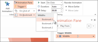 animation trigger buttons ppt for mac
