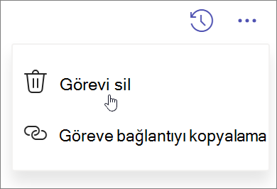 Microsoft Planner'da görev silme