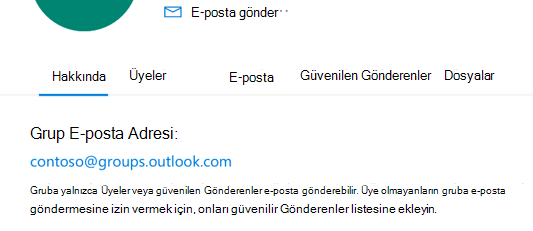 Outlook.com Grubuna güvenilir gönderenler ekleyin.