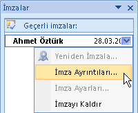 Dijital bir imzanın güvenilir olduğu nasıl anlaşılır - Office Desteği