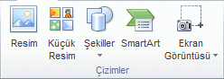 Excel Şerit Görüntüsü