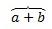 Зображення, на якому показано вбудовану формулу з перевибранням