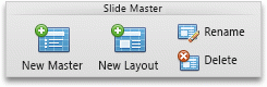 Вкладка "Slide Master" (Зразок слайдів), група "Slide Master" (Зразок слайдів)