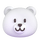 Емодзі білий ведмідь Teams