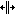 Вертикальний маркер розділення (двобічна стрілка)