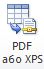 Зображення кнопки ''PDF або XPS''