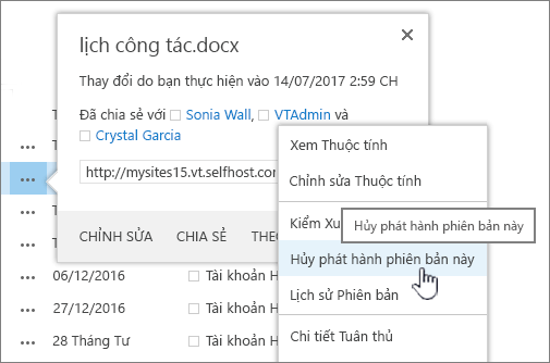 Bấm vào tái phát hành phiên bản này