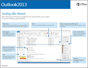 Hướng dẫn Bắt đầu Nhanh dành cho Outlook 2013