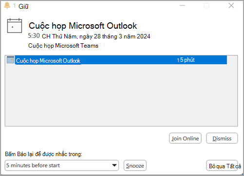 Ảnh chụp màn hình lời nhắc cuộc họp Outlook four.png