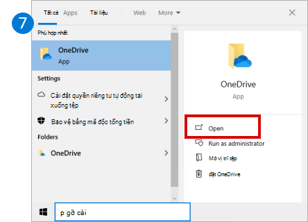 Biểu tượng hiển thị menu Bắt đầu của Windows