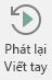 Nút Phát lại Viết tay