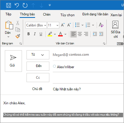 Tạo Và Gửi Email Trong Outlook Cho Windows - Hỗ Trợ Của Microsoft