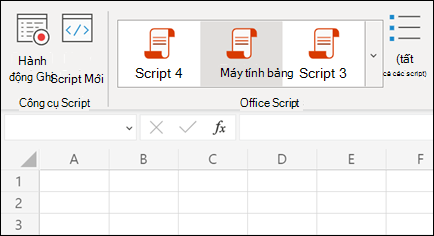 Excel Scripting