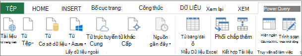 Giới Power Query trong Excel