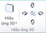 Nhóm Hiệu ứng 3-D cho WordArt trong Publisher 2010