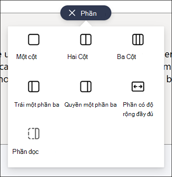 Danh sách các loại mục