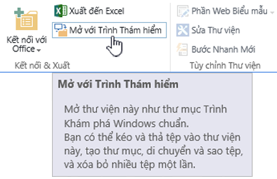 SharePoint 2016 mở bằng Explorer trong IE11