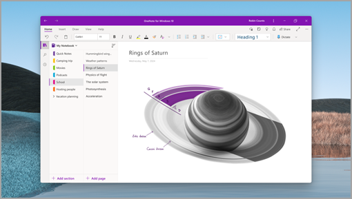 OneNote for Windows 屏幕截图 one.png