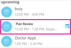 在移动设备上加入skype For Business 会议