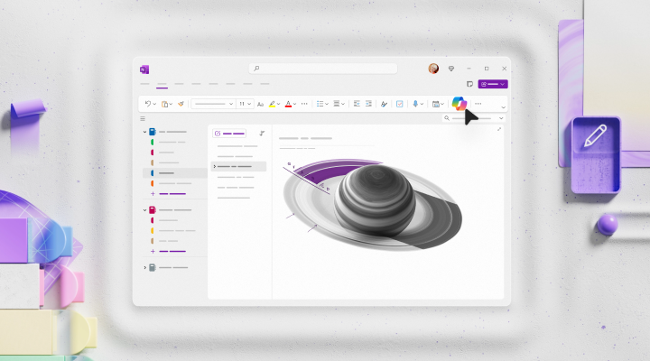 OneNote 中的 Copilot