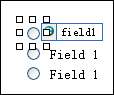 设计模式中的三个选项按钮；选中第一个