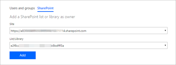 Share Flows with SharePoint lists and libraries